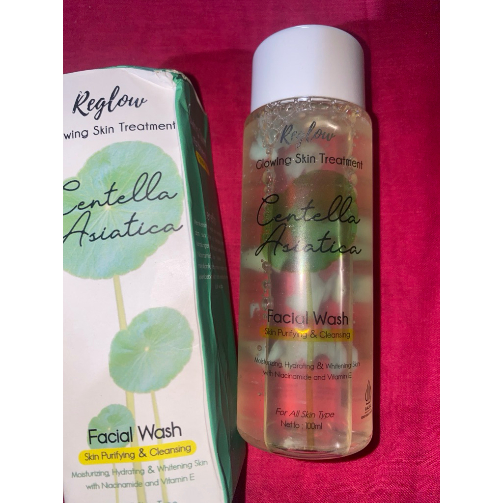 Reglow Facial Wash Glow Skin Treatment.
