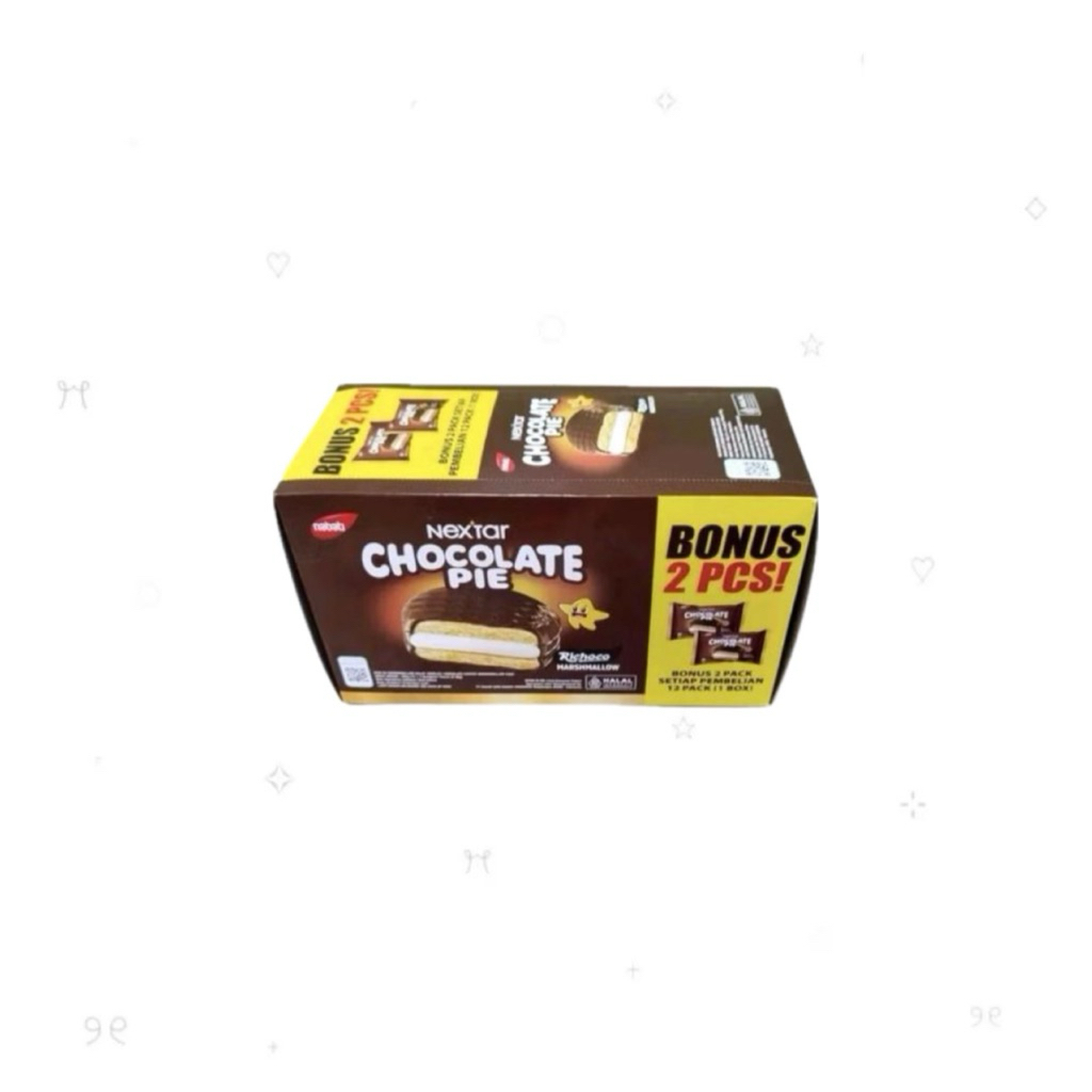 Nextar Chocolate Pie | Coklat Pie Nextar isi 12bks