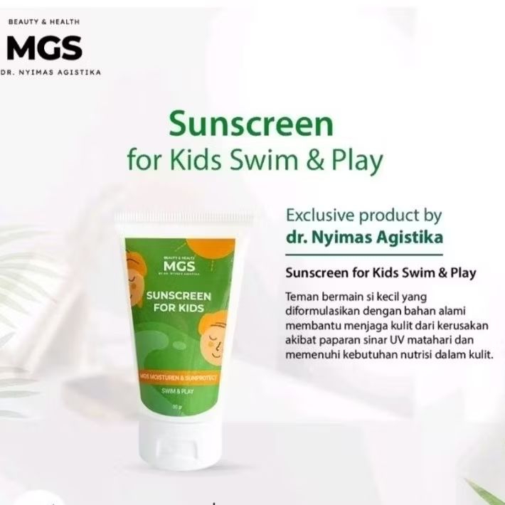 Sunscreen Kids by MGS dr. Nyimas Agistika