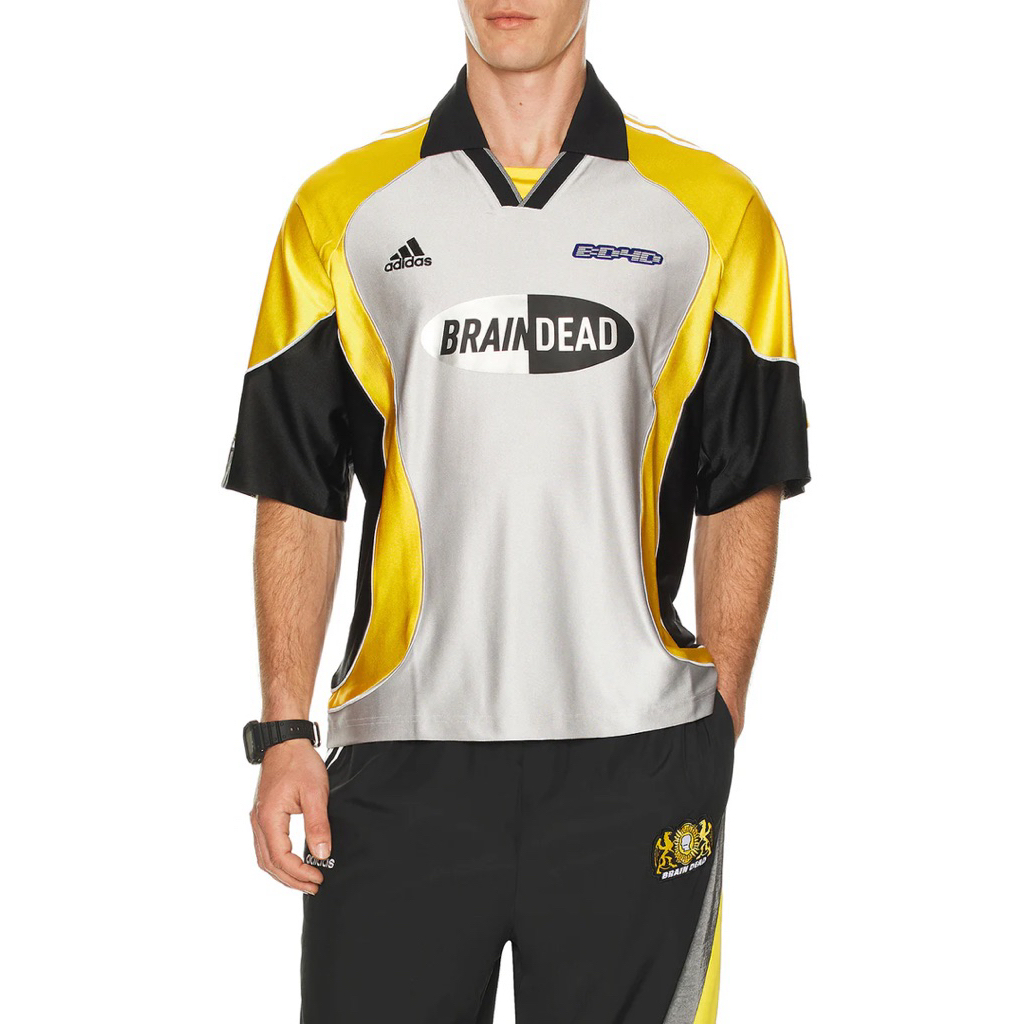 adidas Originals x Brain Dead Oversize Men's Jersey T-Shirt - JY7960.