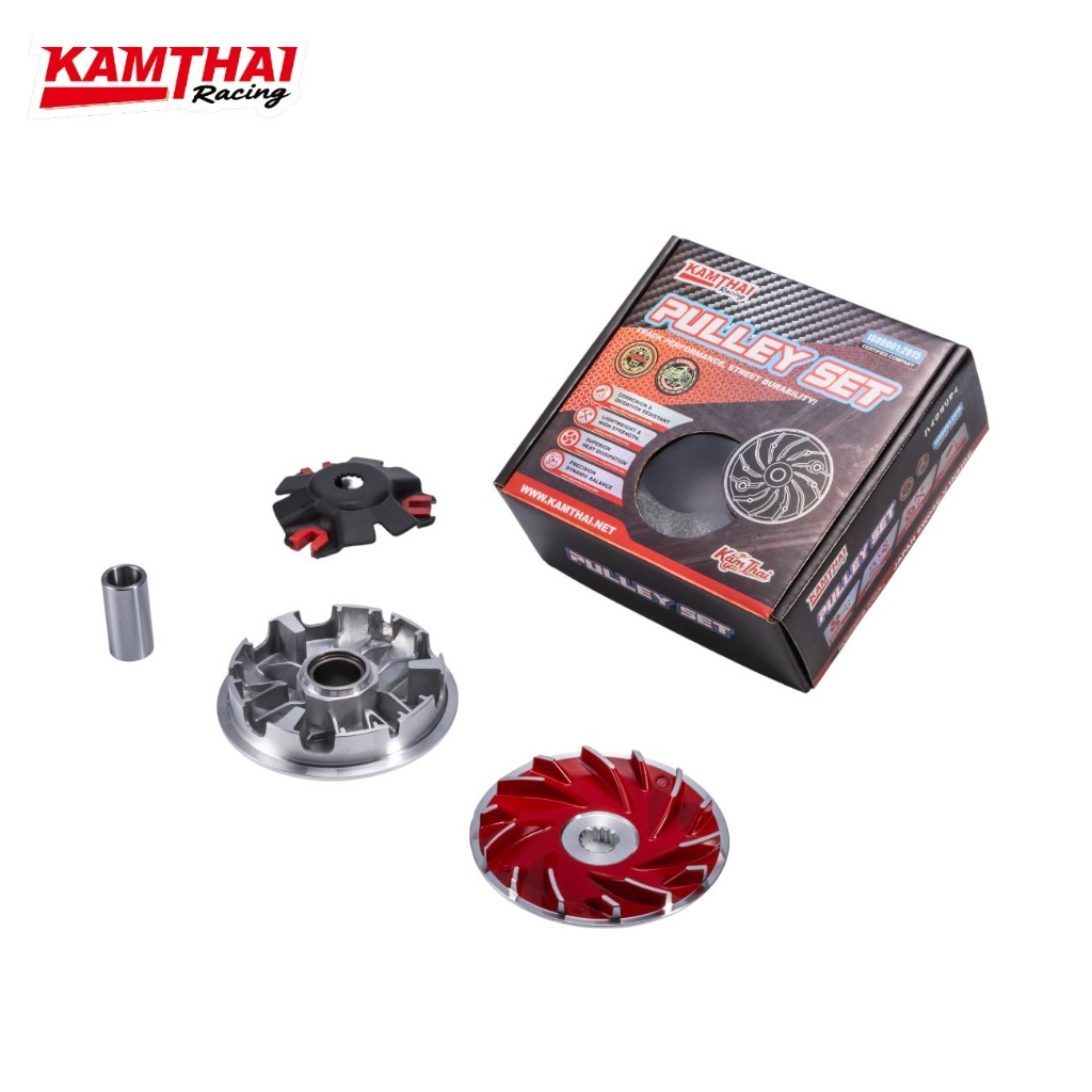 KAMTHAI Pulley with Drive Face Set for Aerox NMAX 13.8 Pulley Set