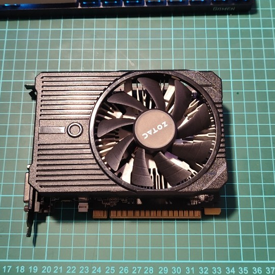 VGA Zotac GTX 1050ti 4GB GDDR5 Single Fan Mantap adem hemat daya NVIDIA Geforce GPU non pin