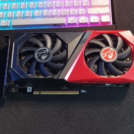 VGA Colorful RTX 3060ti 8GB GDDR6 Dual Fan Mantap jozz NVIDIA Geforce GPU