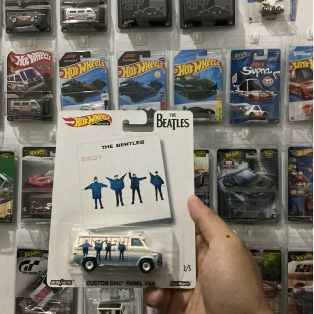 The Beatles costum gmc panel van