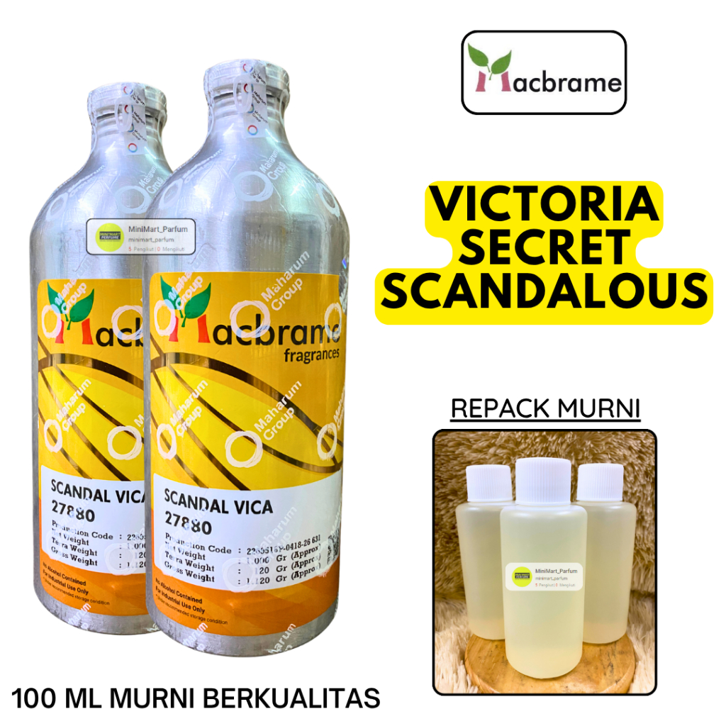 Bibit Parfum Victoria Scandalous Berkulitas 100 ML MURNI Macbrame