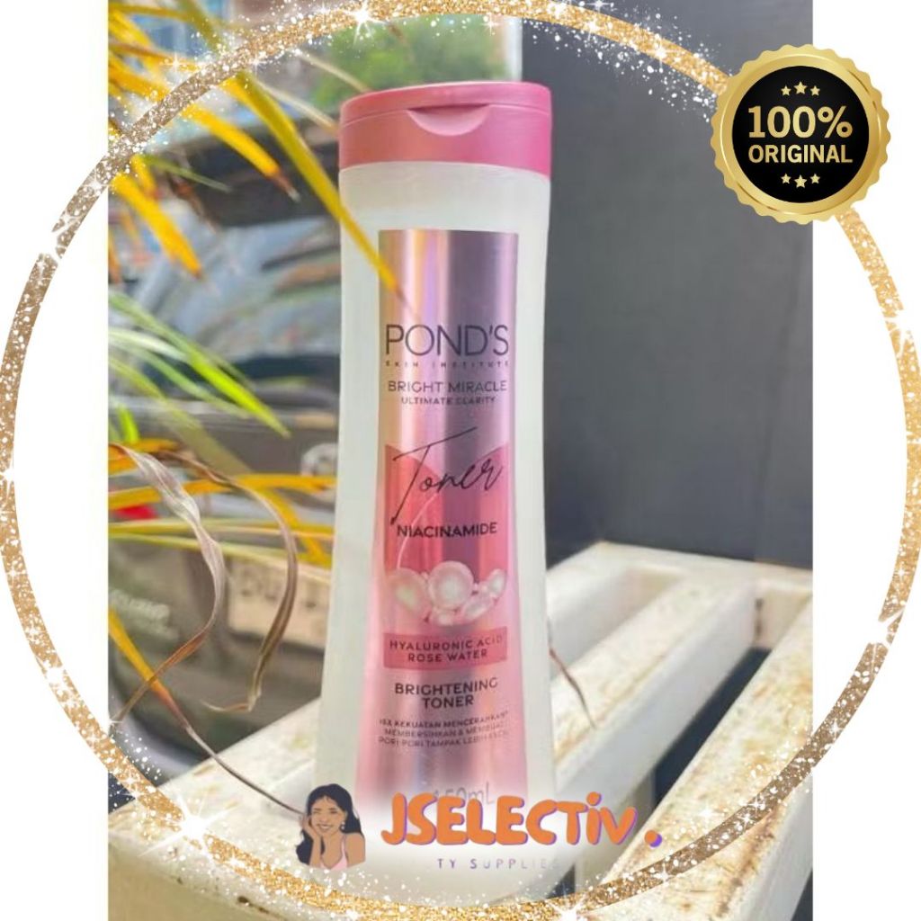 PONDS TONER WAJAH - LENGKAP // JSELECTIV X JHON KOSMETIK // Penyegar PONDS - ORI️ BPOM COD