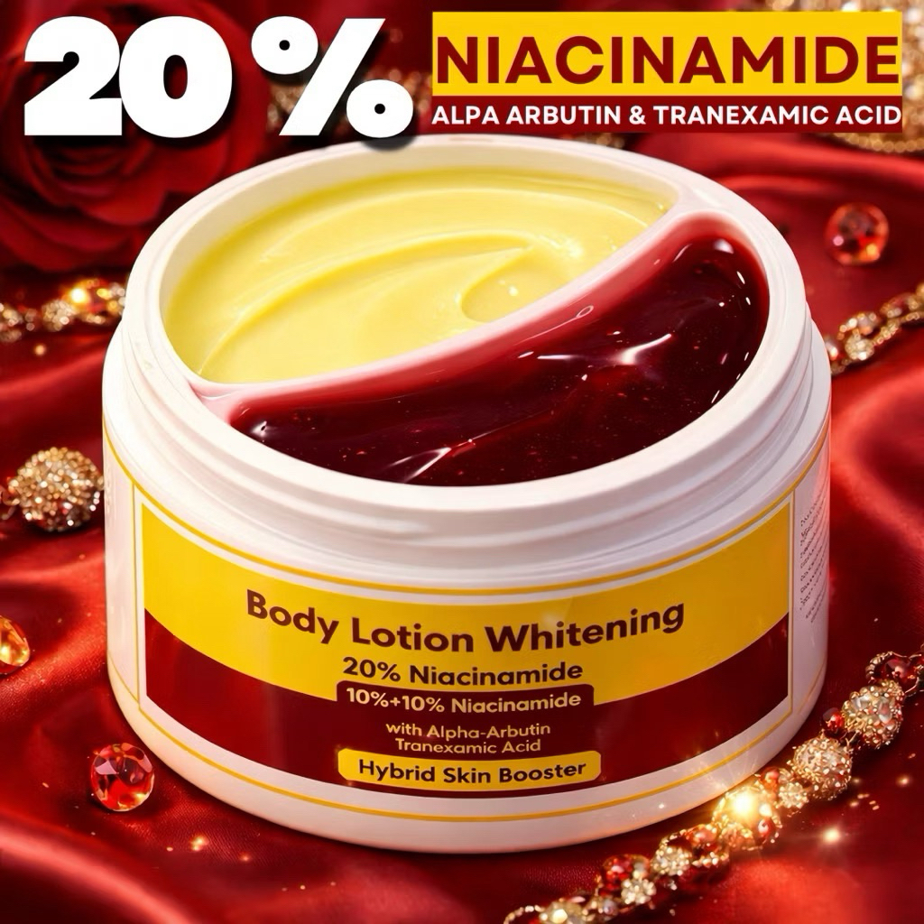 Handbody pemutih dosting BPOM Niacinamide 20 % HBW STRONG by sandra