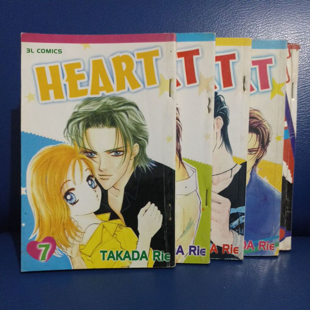 komik takada rie: wild act/ nanatsu / hadashi no aitsu/ happy hustle high School/ lets tide the knot