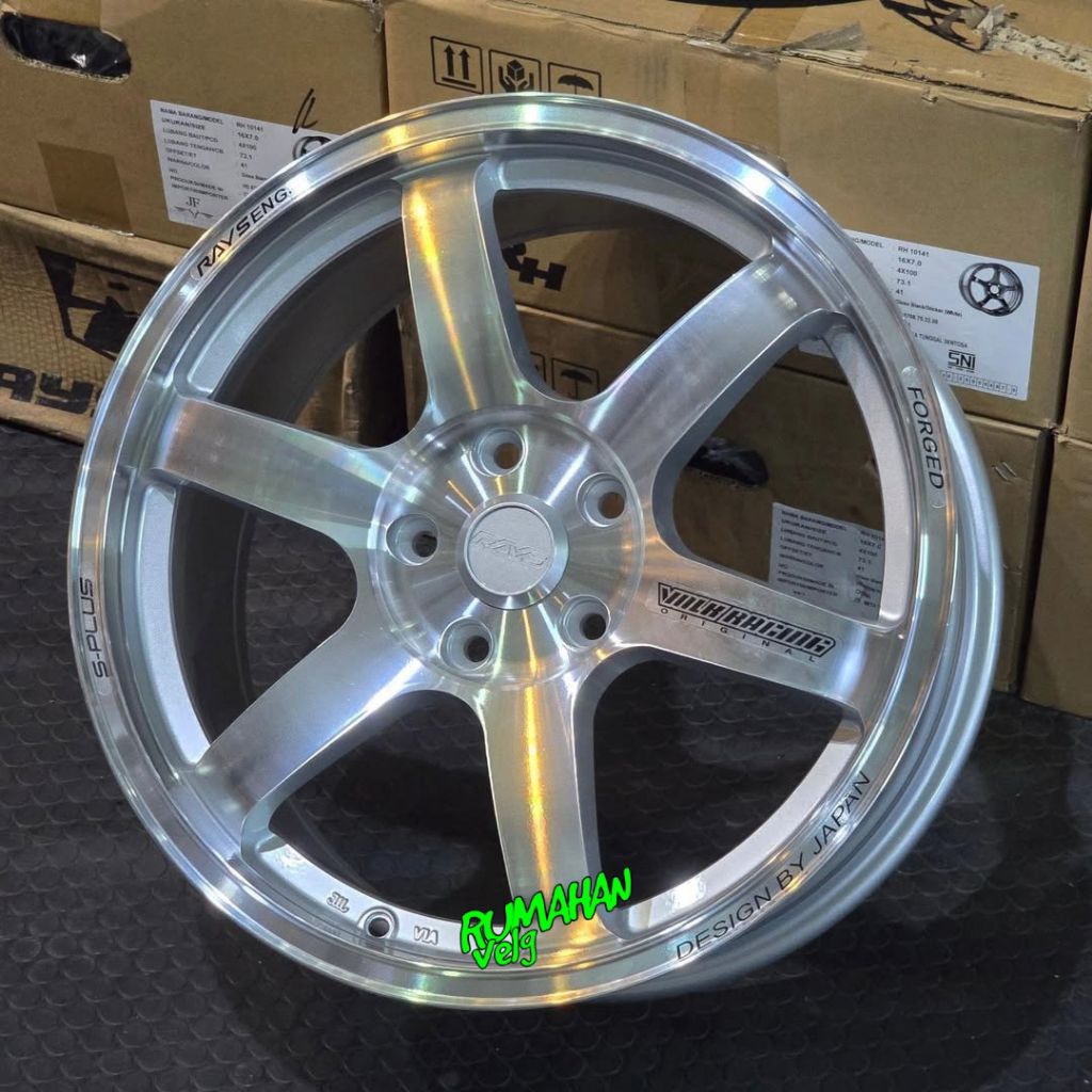 velg TE37 SAGA FLOW FORMING r18 lebar 8 pcd 5x114,3 et 45 velg mobil ring 18 pnp mobil r18 reborn ve
