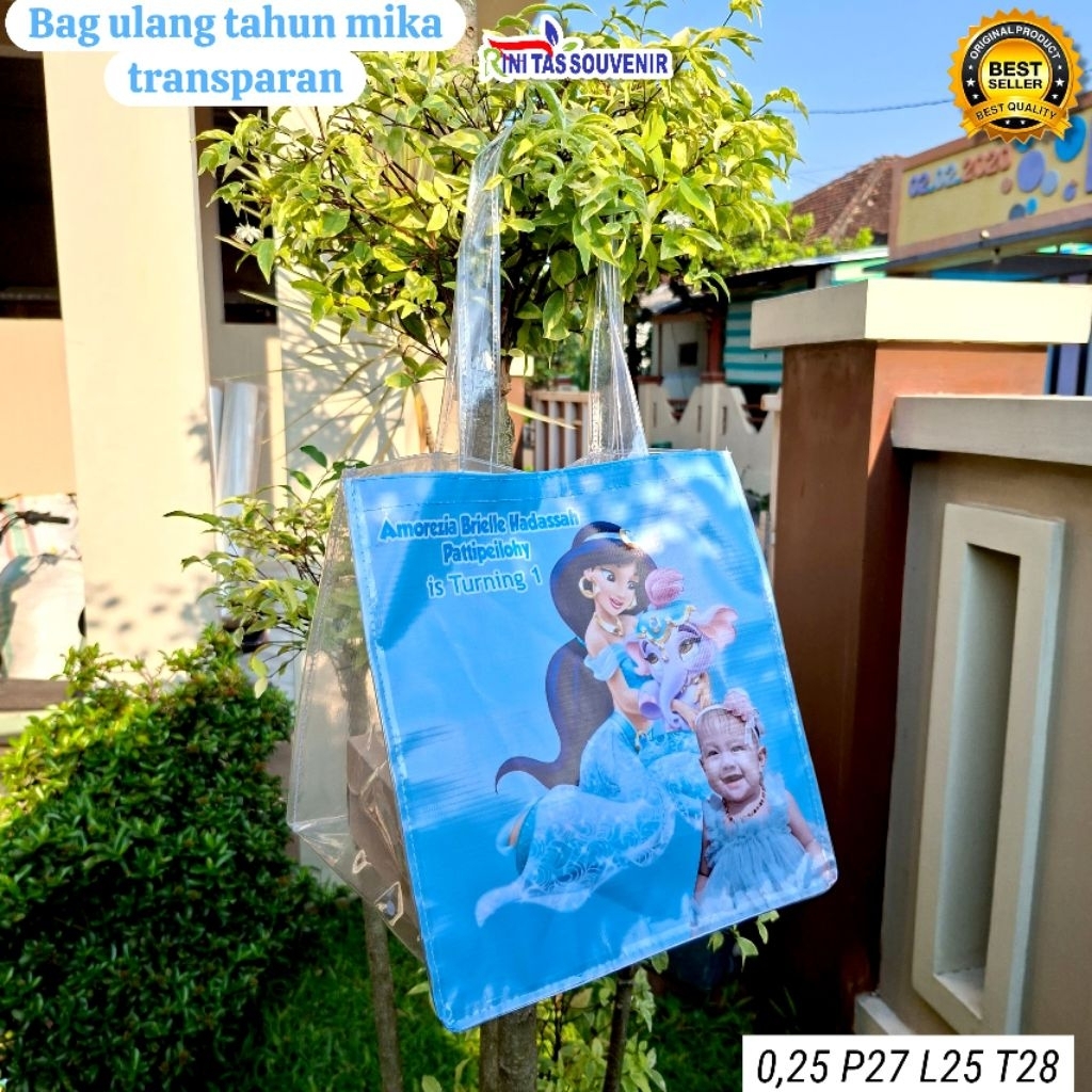 tas ulang tahun mika printing tas ultah mika tas mika printing tas mika pvc Tas Mika Bening Tas Ulta