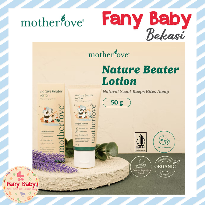 MOTHERLOVE NATURE BEATER LOTION / LOTION ANTI NYAMUK BAYI & ANAK