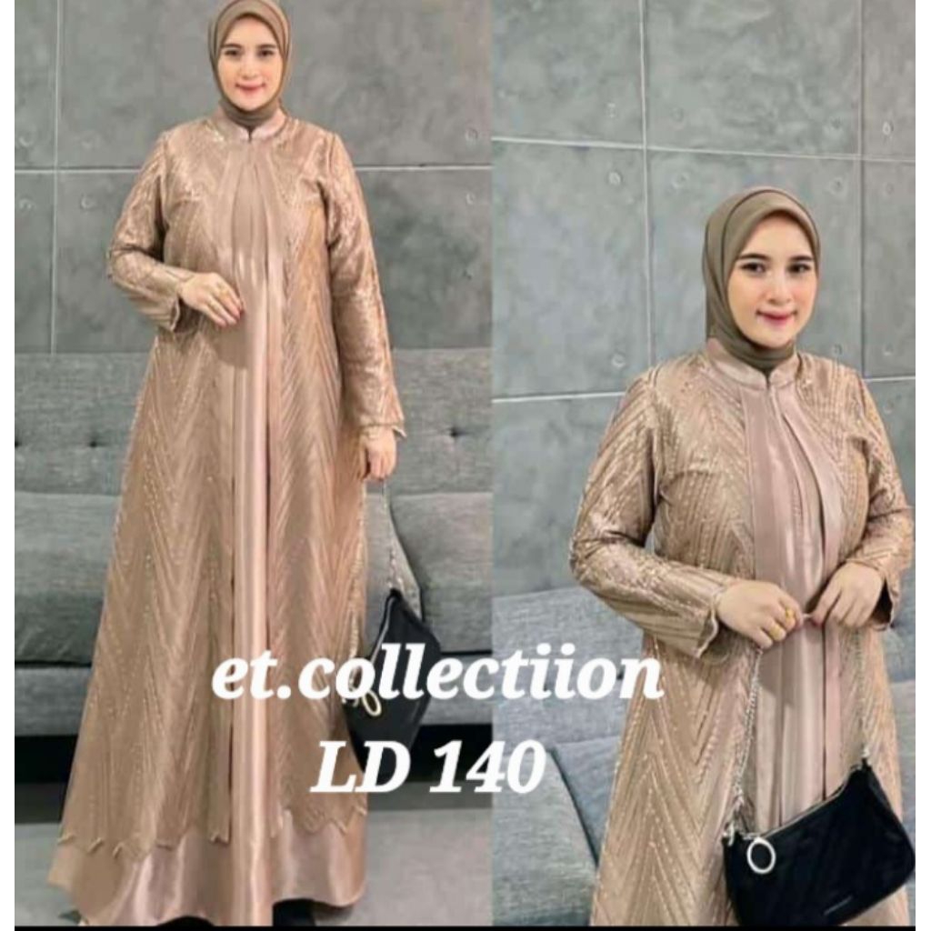 Gamis pesta mewah LD 140