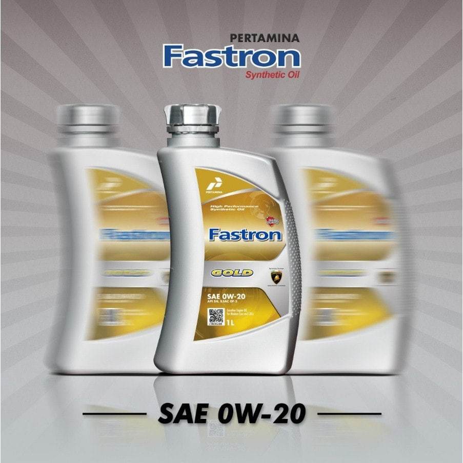 (ASLI 100%) OLI FASTRON GOLD 1Liter SNI / OLI MESIN / MOBIL / MOTOR / ORIGINAL PERTAMINA