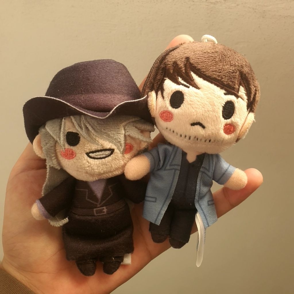 Detective Conan Plush Nuigurumi Doll Keychain Bagcharm Sega Lucky Kuji Memorial Cut Official Merchan
