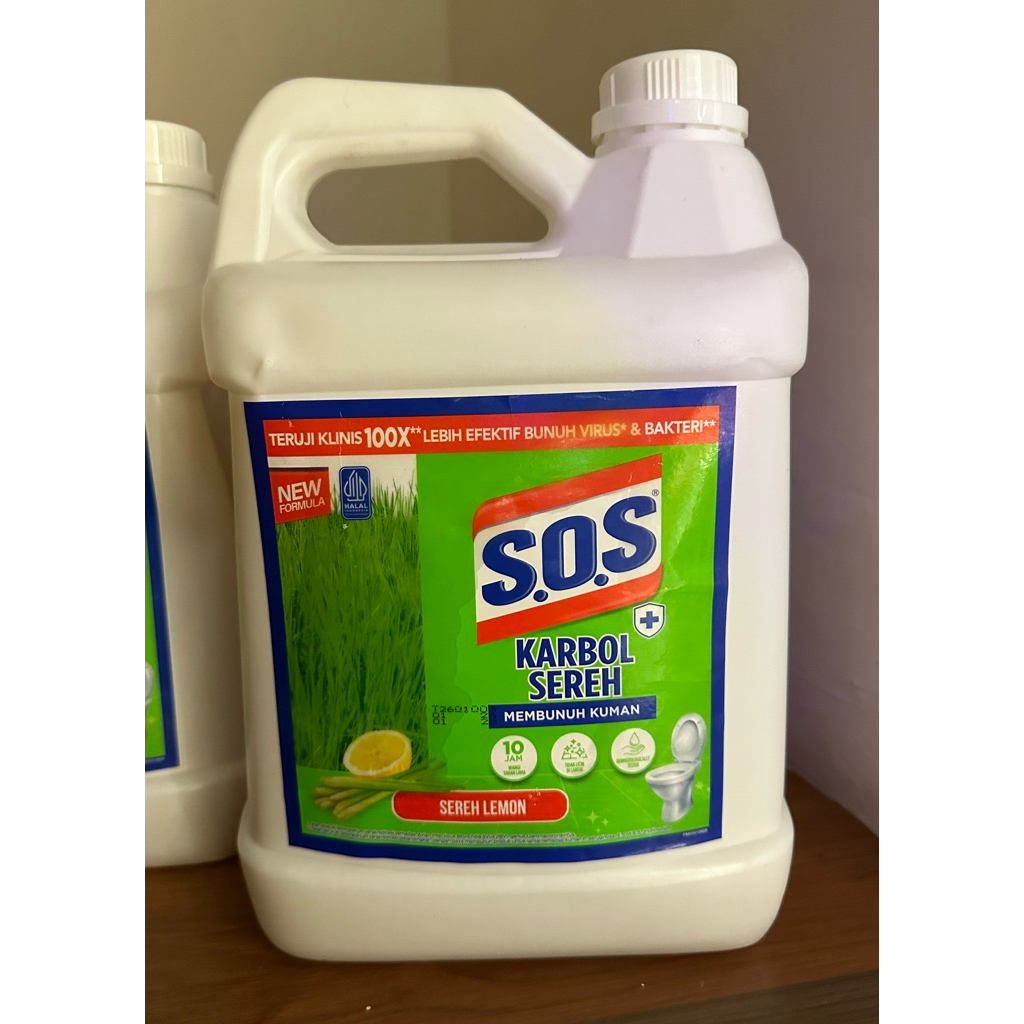 SOS Karbol Sereh 3,5 liter dirigen