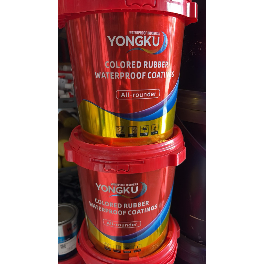 cat anti bocor cat waterproof cat tembok exterior 5kg grey dan white