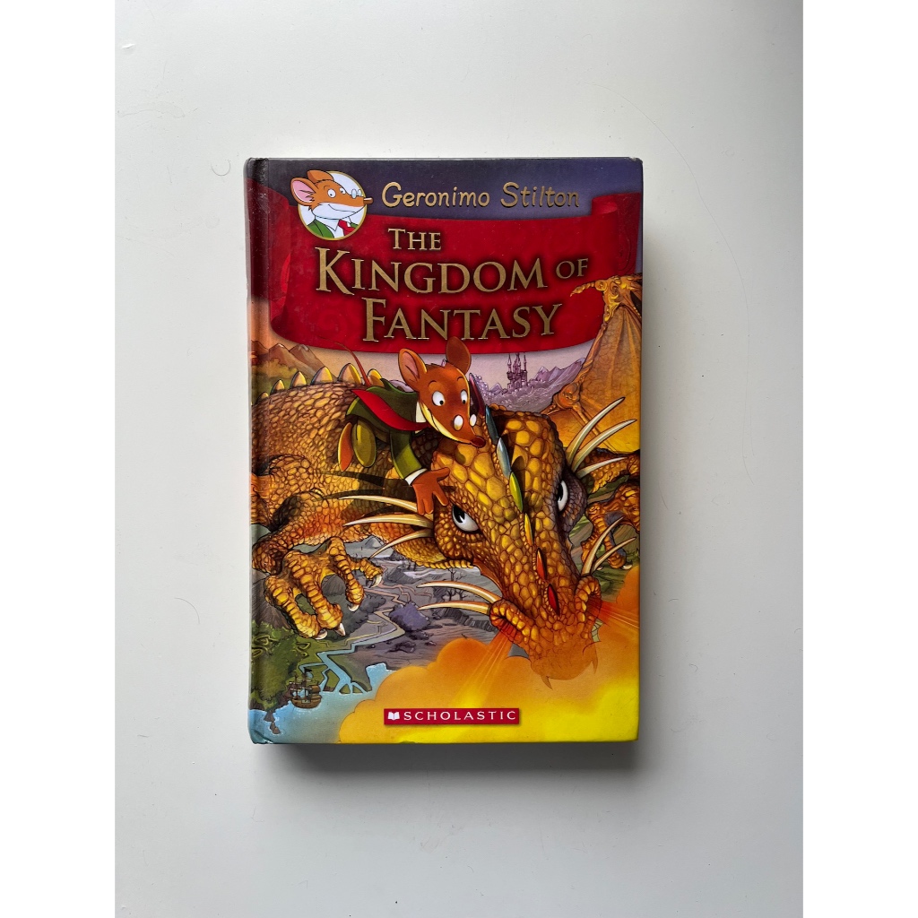 Novel Geronimo Stilton The Kingdom of Fantasy Hardcover English