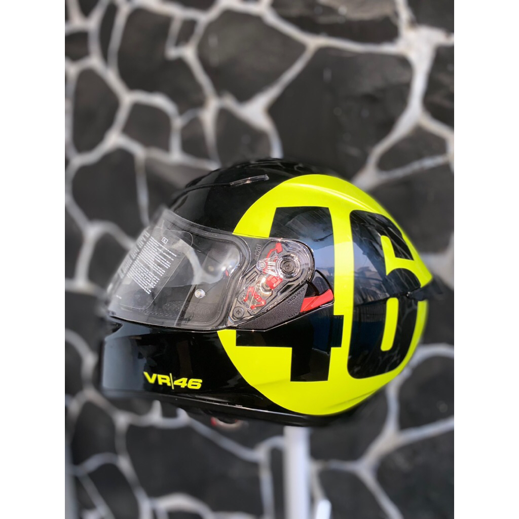 Helm AGV K3SV TOP Bollo 46 Black K3 SV Original Full
