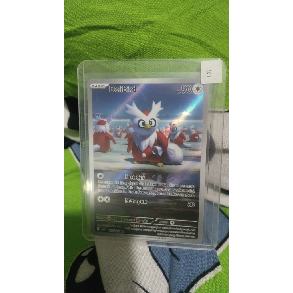 Delibird AR/pokemon TCG INDONESIA