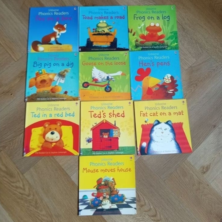 Preloved Usborne Phonics Readers (10 buku)