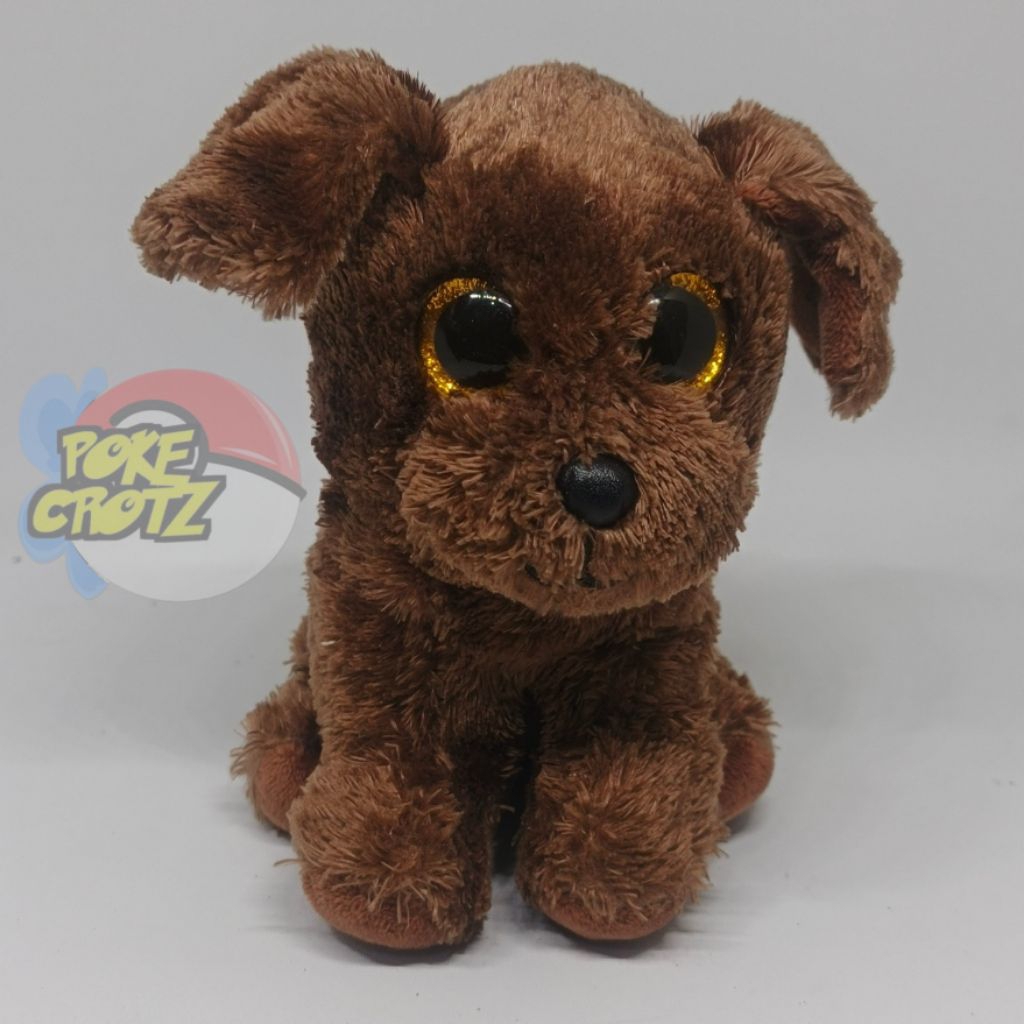 Boneka TY Beanie Baby Labrador Dog Nuzzle plush 15cm