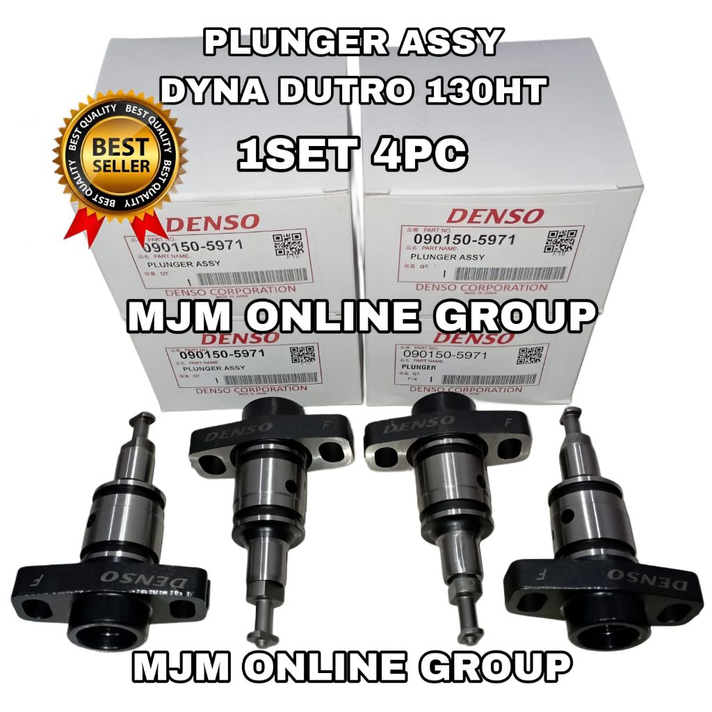 PLUNGER PLUNYER ASSY CANTER PS125 125PS DYNA DUTRO 130HT 1SET 4PC ORI