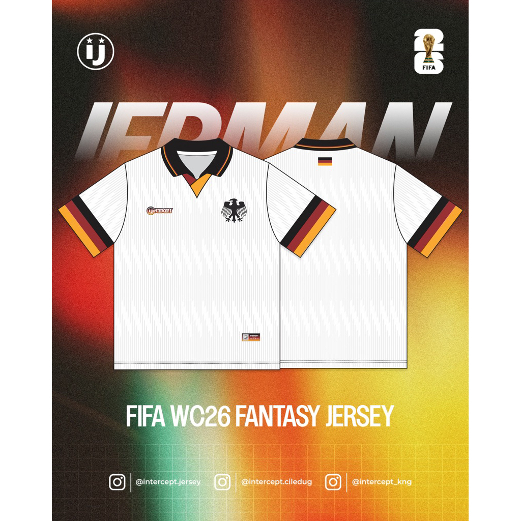Custom Jersey Fantasy Tinmas Jerman
