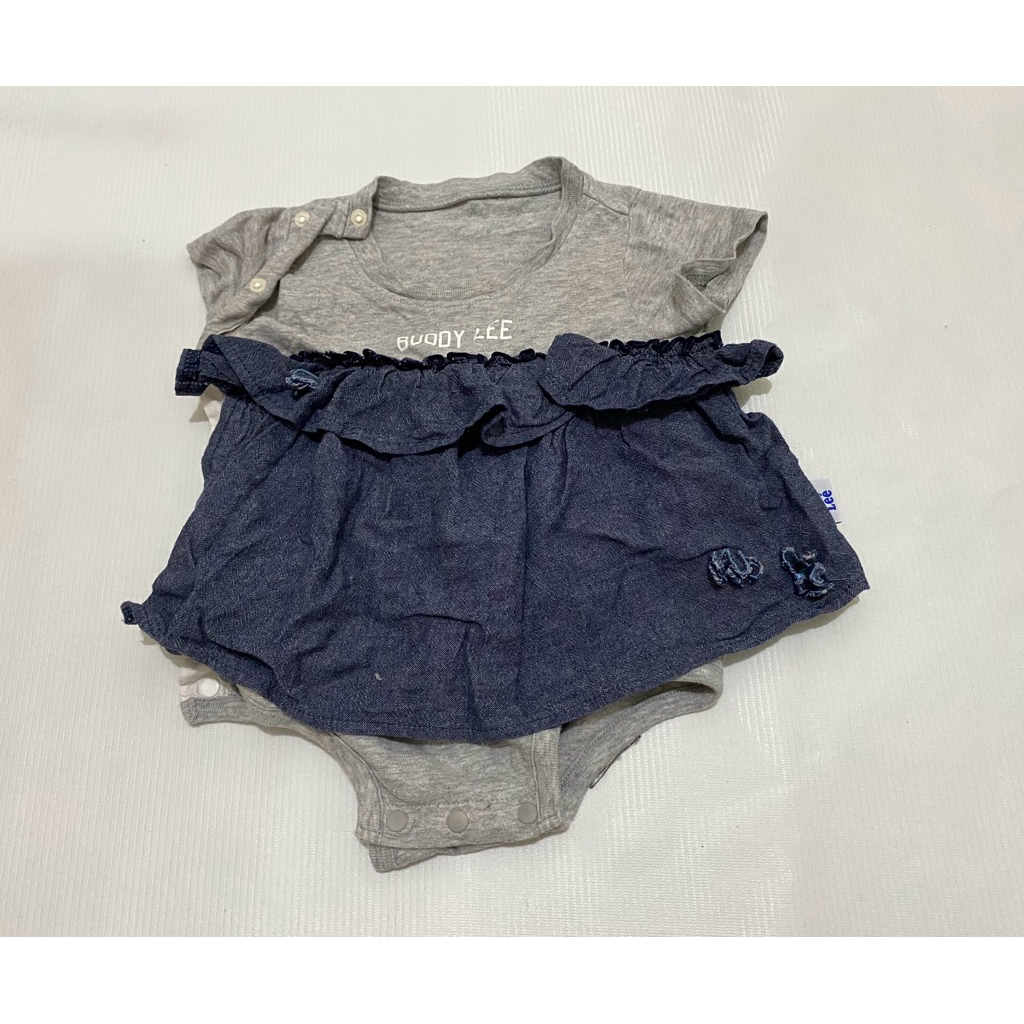 dres lucu bayi perempuan 3-6 bulan