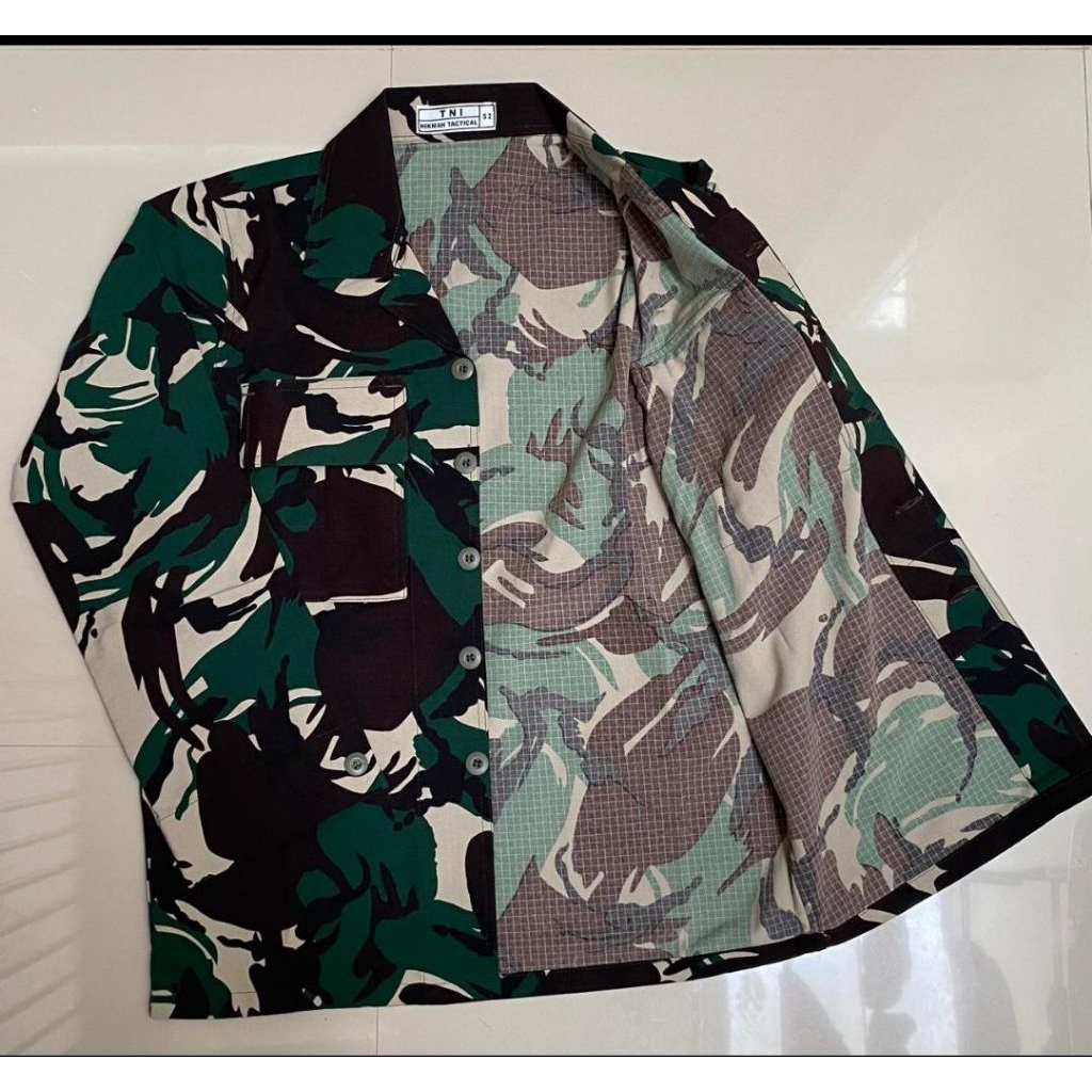 Baju PDL TNI Micropoly Wool Lembut