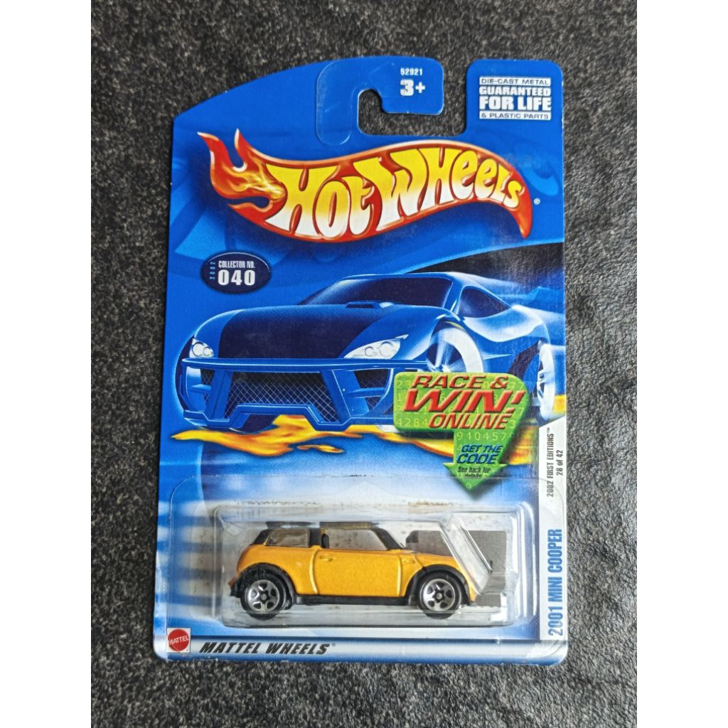 hot wheels Mini cooper first edition 2001