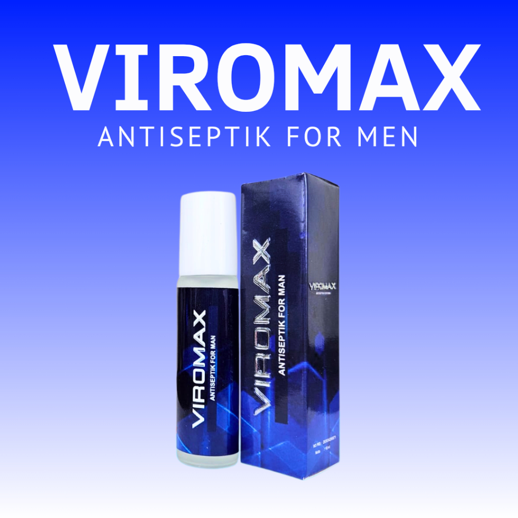 Viromax Obat Kuat Oles Pria Tahan Lama 1 Botol - Antiseptic Roll On