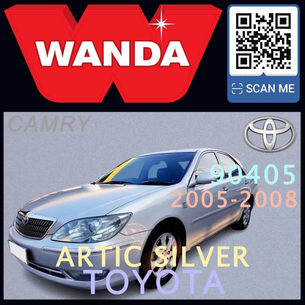 Cat Wanda Toyota Artic Silver 90405