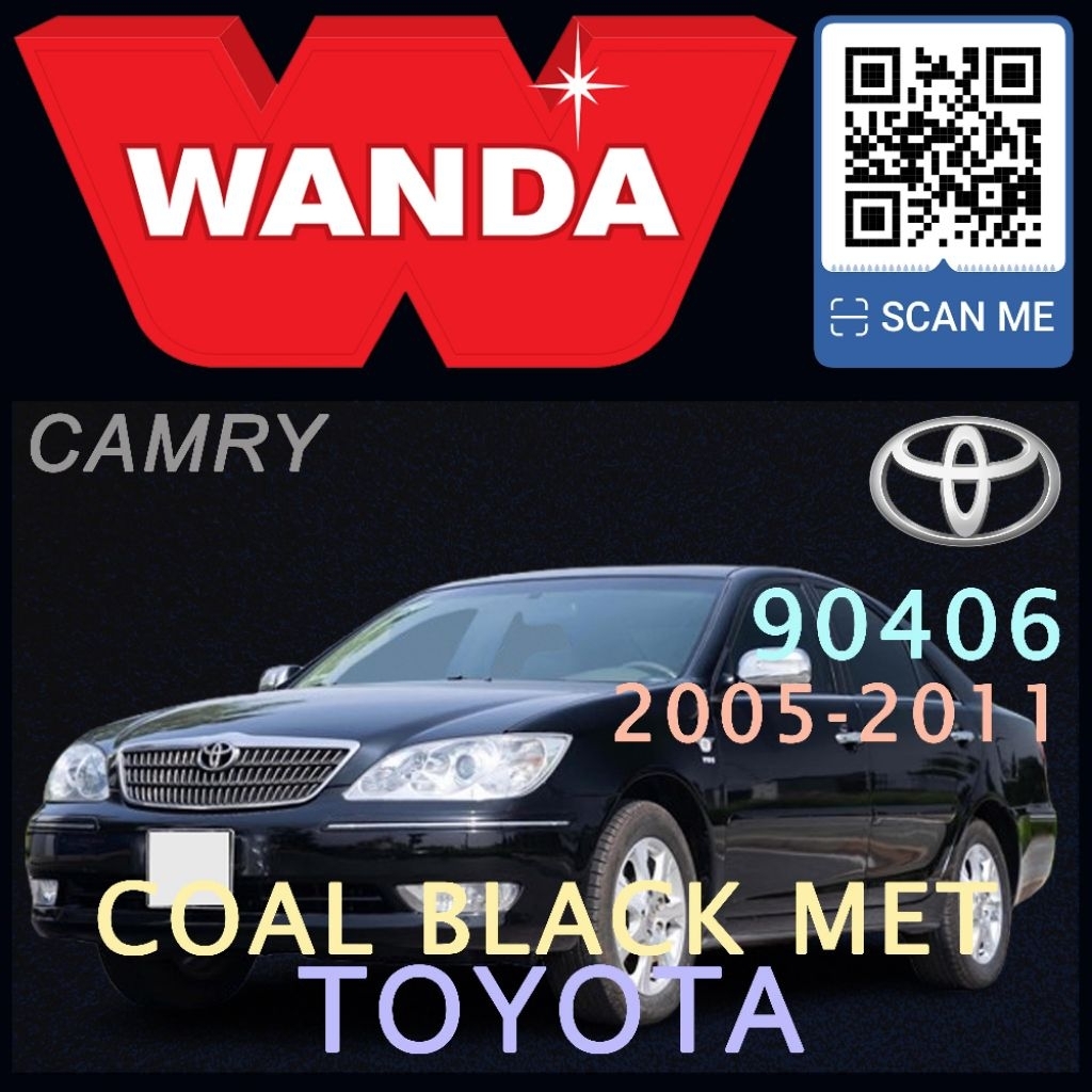 Cat Wanda Toyota Coal Black 90406