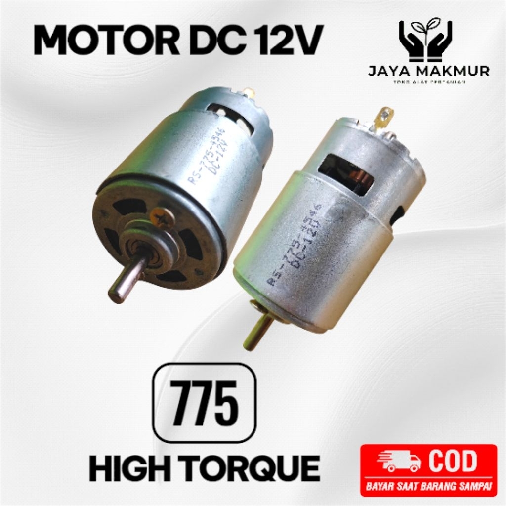 Dinamo 775 DC 12V HIGH SPEED ORIGINAL