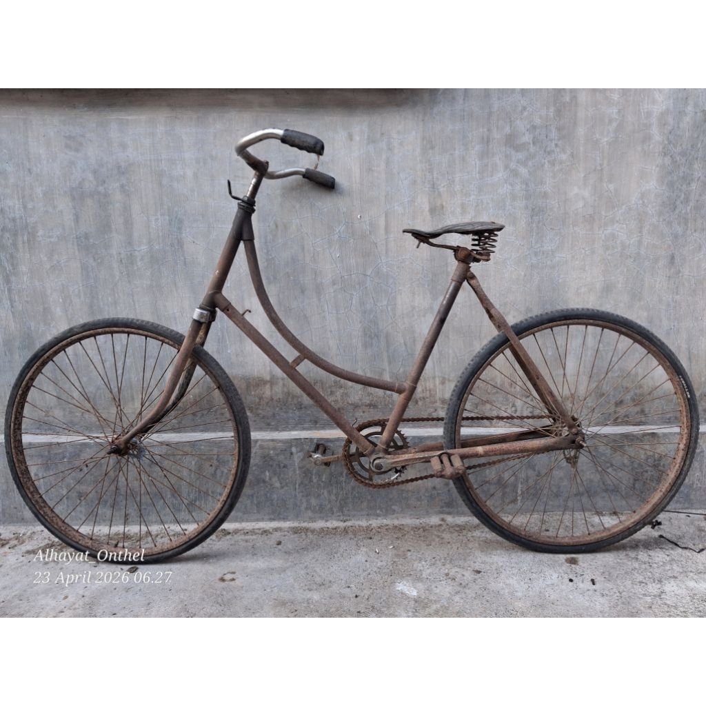 Sepeda Ontel England Antik Tua# BAHAN