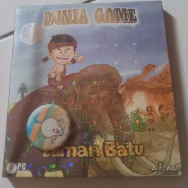 PC CD Room/ VCD DUNIA GAME - ZAMAN BATU+ PIN - AKAL INTERAKTIF SEGEL