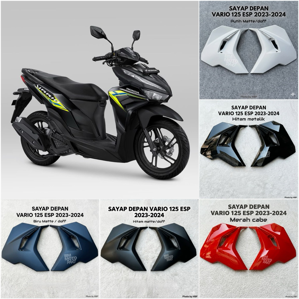 Cover Sayap Body Depan Kiri Kanan Honda VARIO 125 New Gen2 K2V 2025