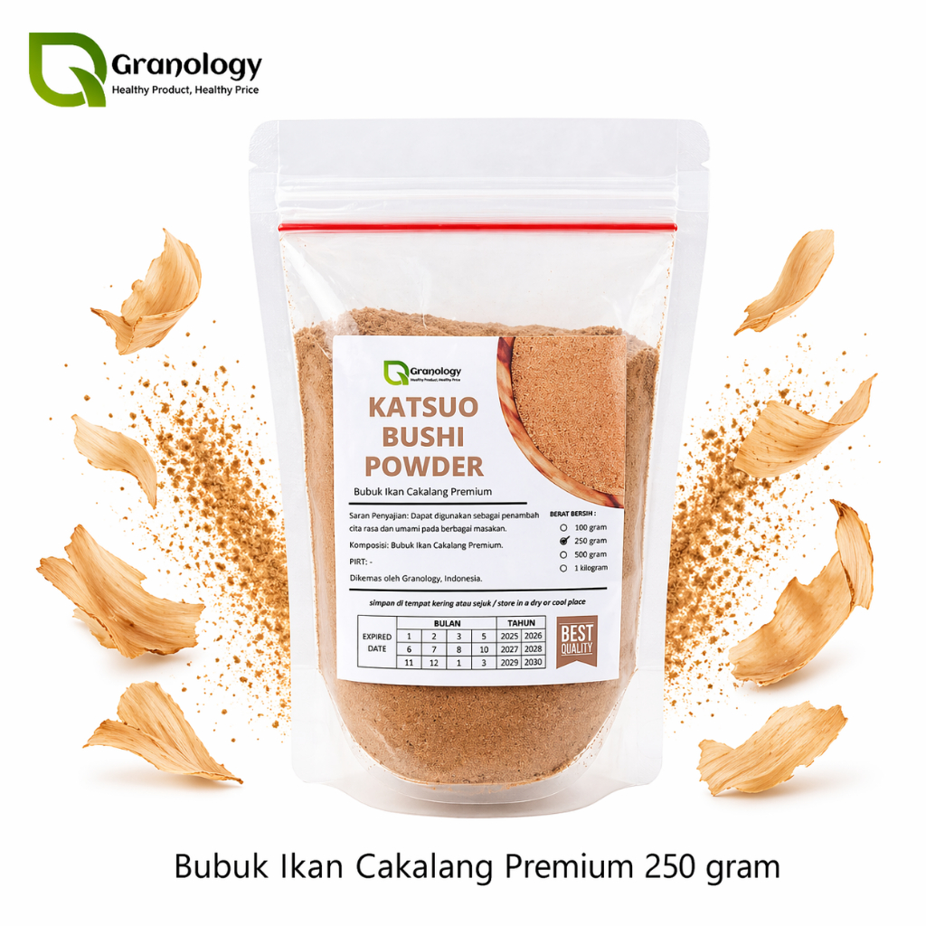 Bubuk Ikan Cakalang / Katsuobushi Powder (250 gram) by Granology