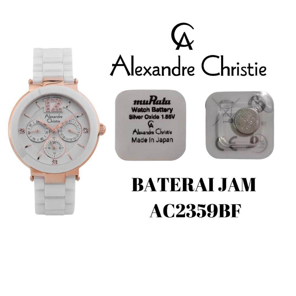 Baterai Jam Alexandre Christie Original AC2359BF