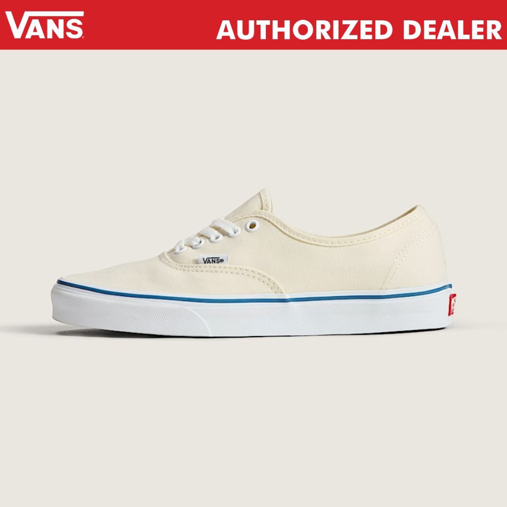 Vans Authentic True White Sepatu Vans Putih Original Unisex Sneakers Classic Casual Pria Wanita