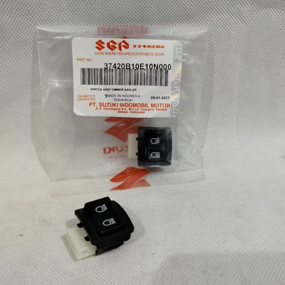 SAKLAR LAMPU TOMBOL DIM DIMMER SMASH,SHOGUN110,125 SAKLAR LAMPU DIMER SMASH SGP