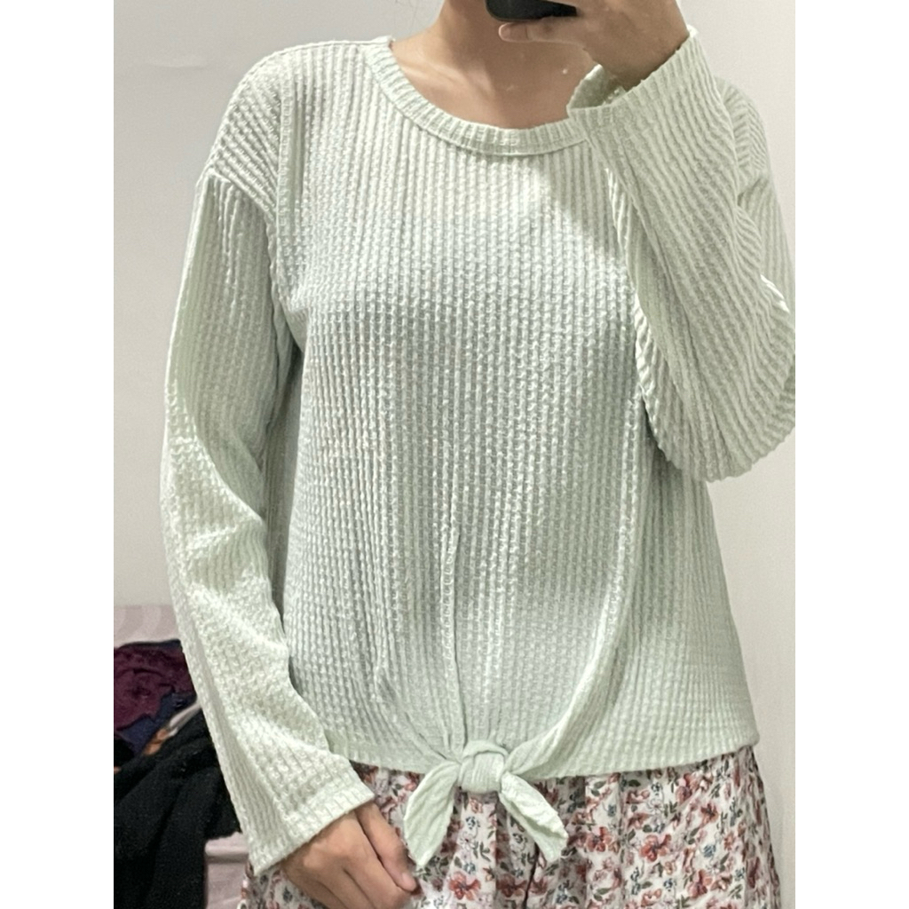 preloved kaos hijau tosca