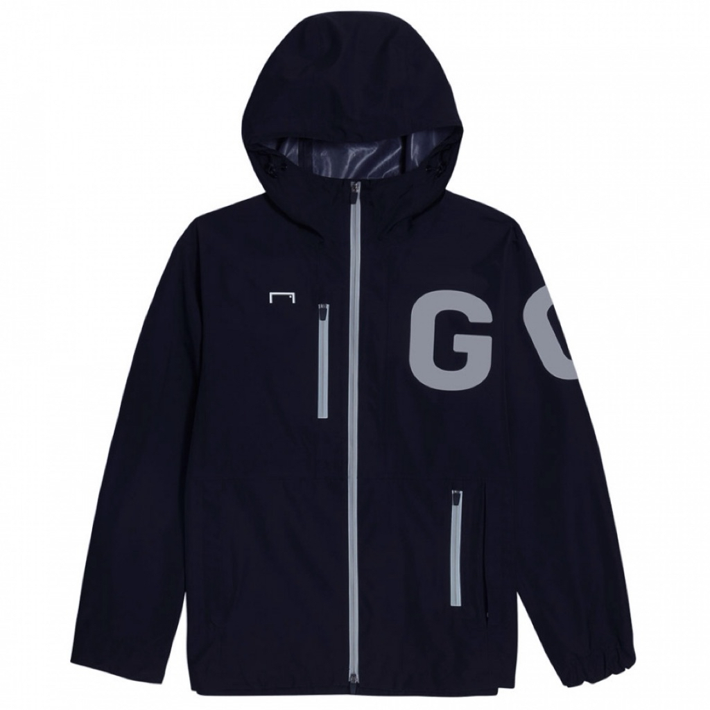 Jaket Waterproof Goal Studio wind Big Logo Jacket Casualan Big Size
