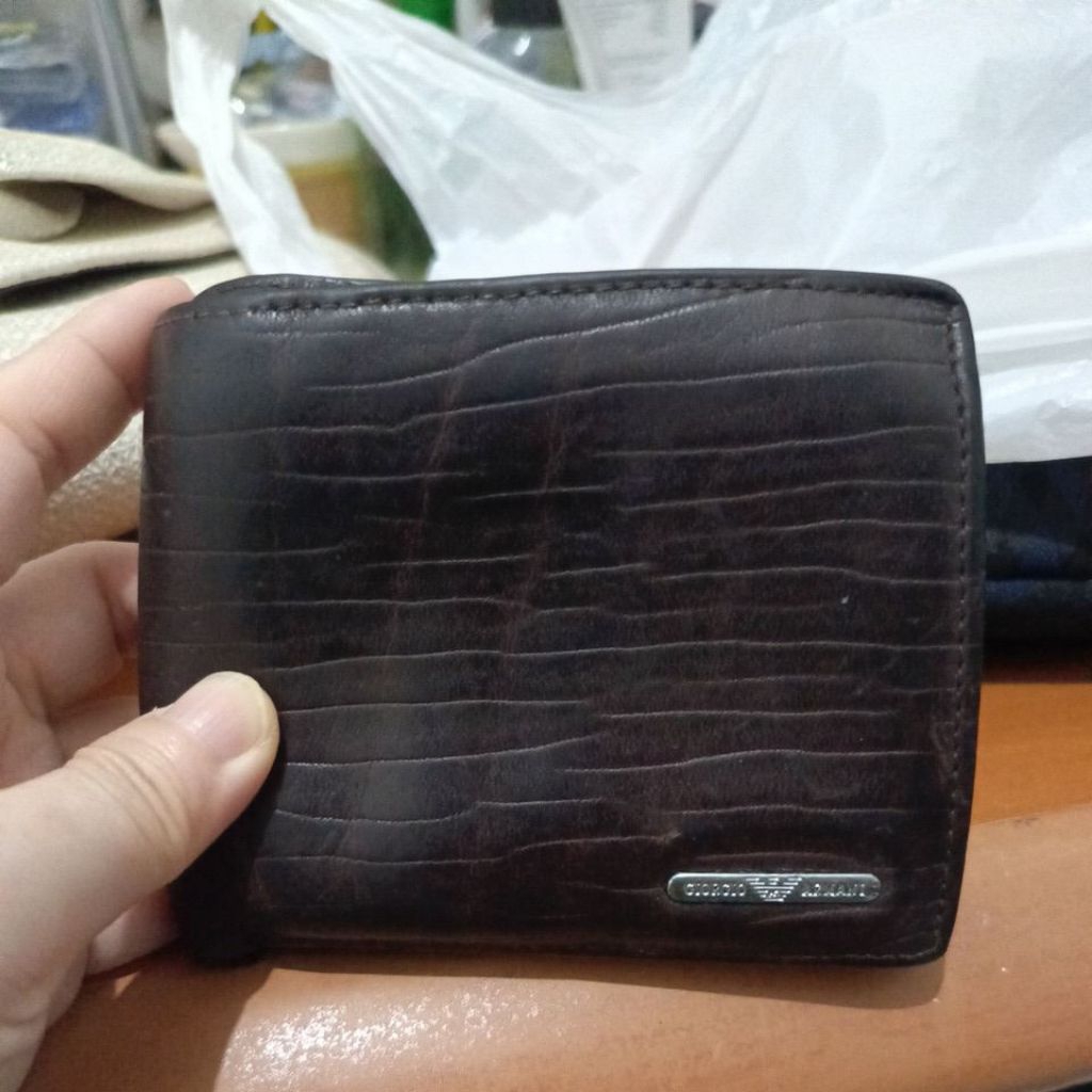 DOMPET KULIT GIORGIO ARMANI ORIGINAL PRELOVED