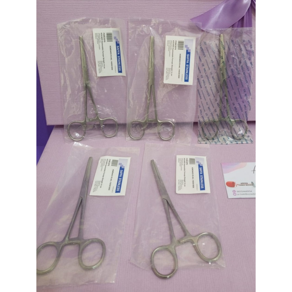 FORCEPS 14CM PER PCS