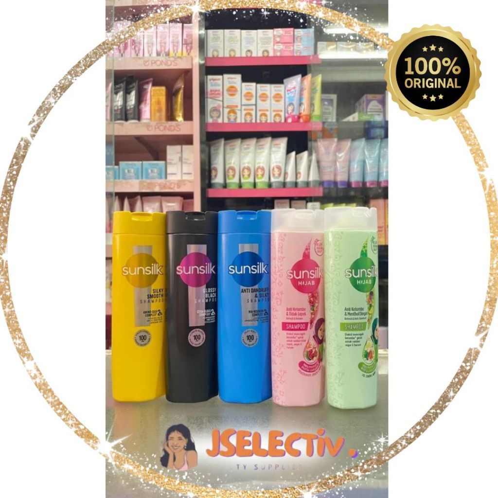 SUNSILK SHAMPOO & CONDITIONER - SERIES LENGKAP // JSELECTIV X JHON KOSMETIK // Sampo Sunsil SUNSILK 