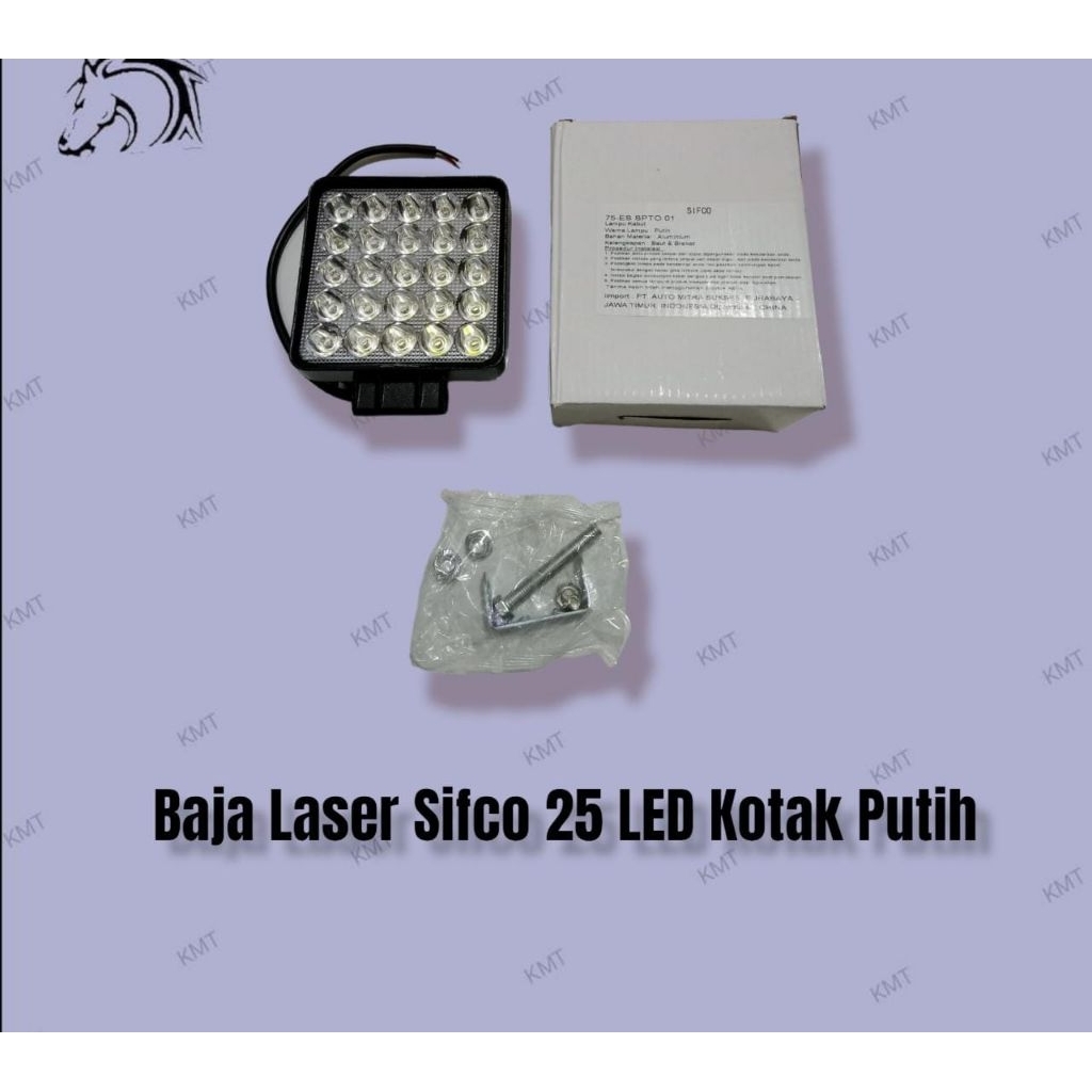 Baja Laser Sifco 25 LED Kotak Putih