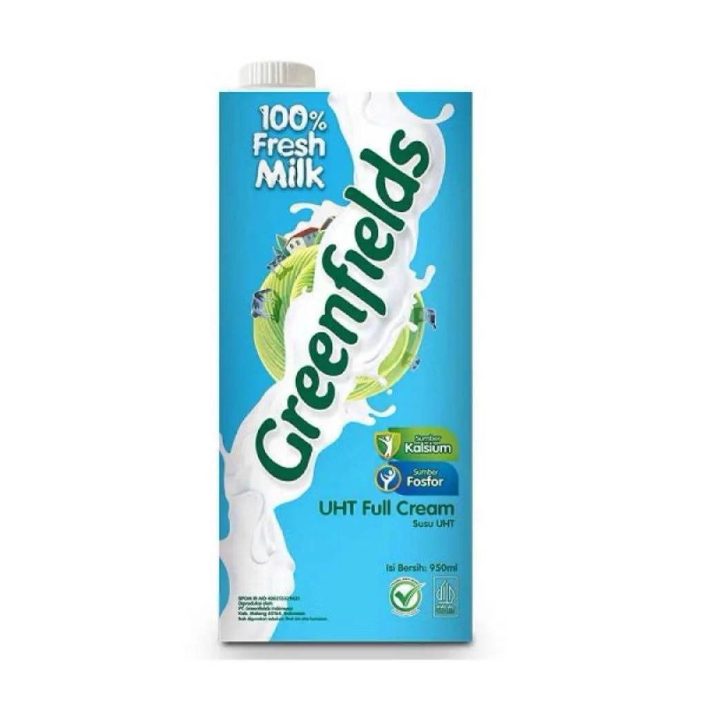 Susu Greenfields 1 liter