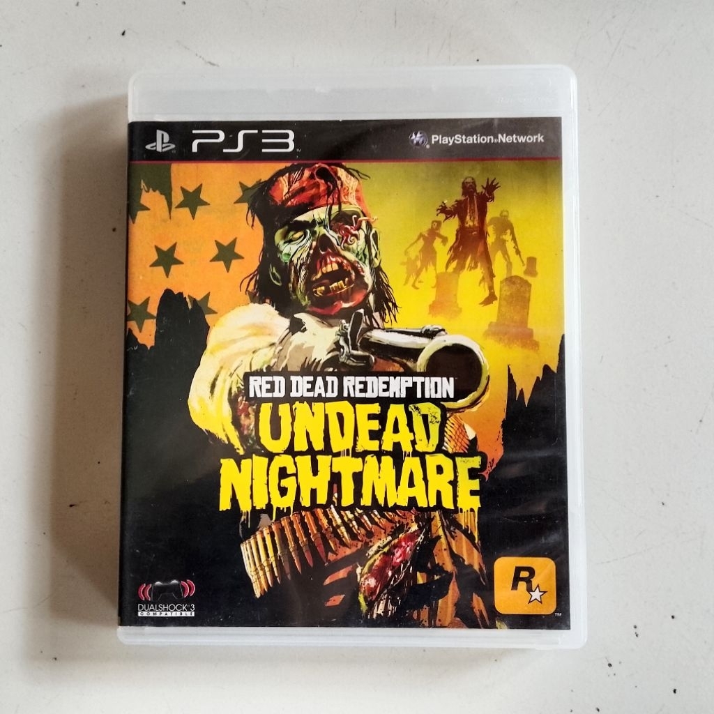 BD Kaset PS3 Original Red Dead Redemption Undead Nightmare