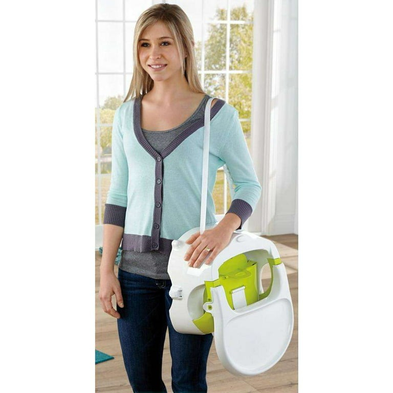 FISHER PRICE QUICK CLEAN PORTABLE BOOSTER SEAT.
